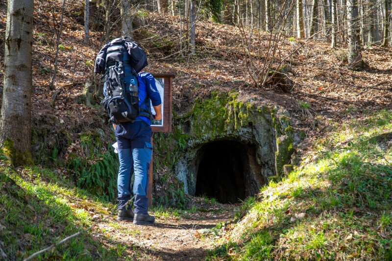 Túra a  Kassai-hegyekben, bányatáró