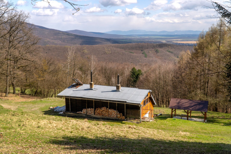 Túra a Kassai-hegyekben, menedékház