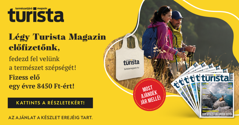 Turista Magazin előfizetői kapmpány