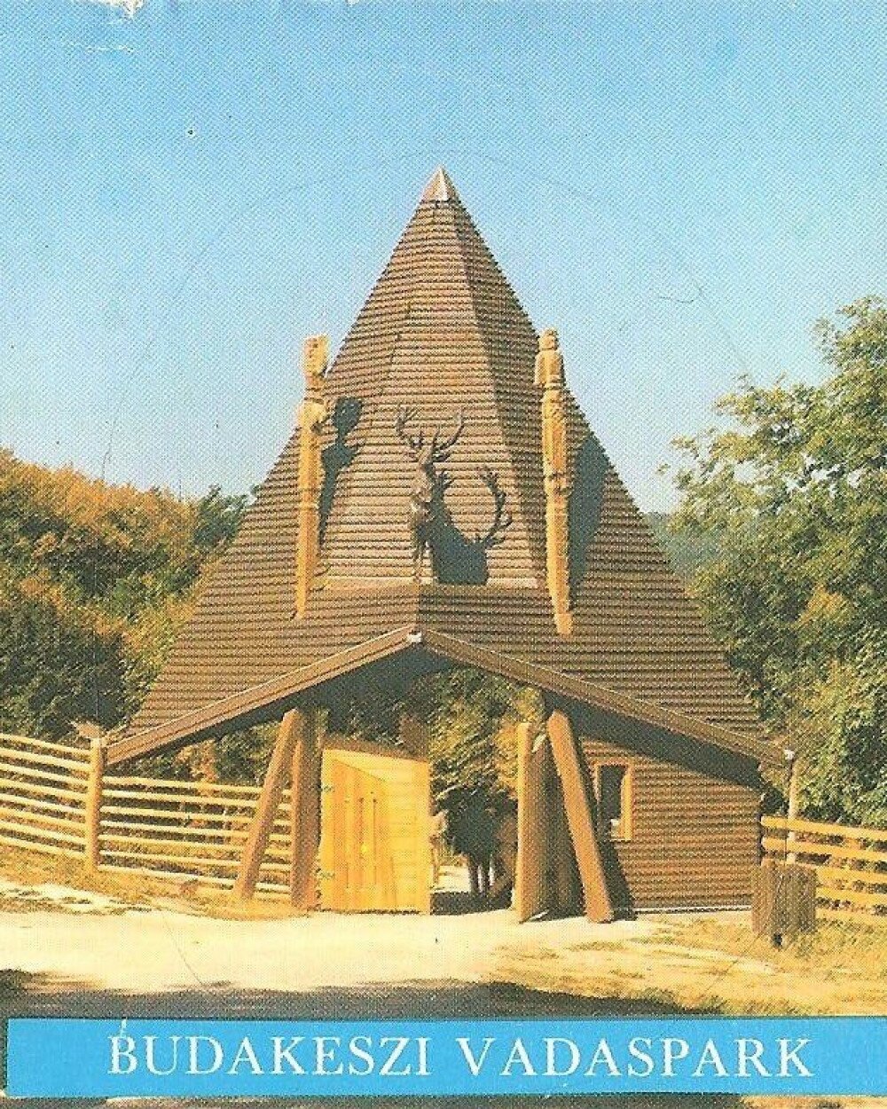 Vadaspark főbejárata 1982