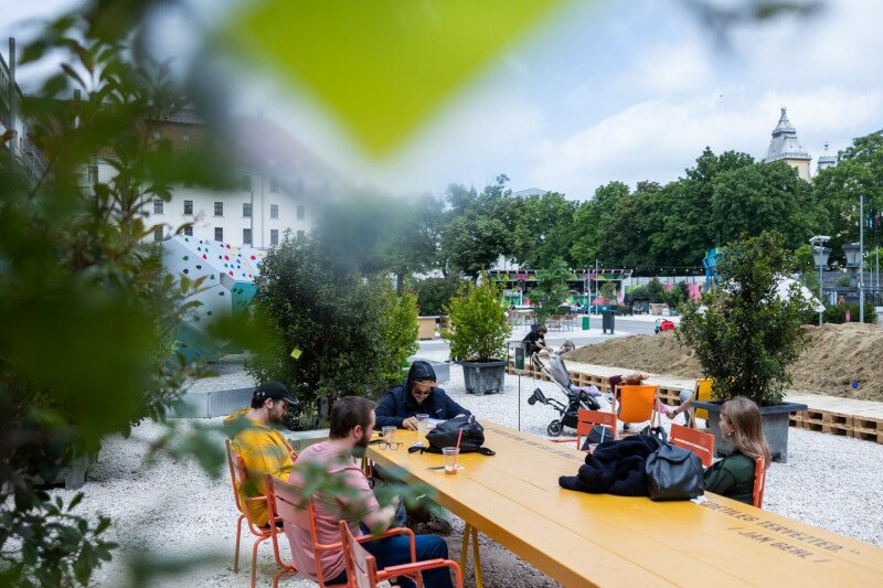Városháza pop up park