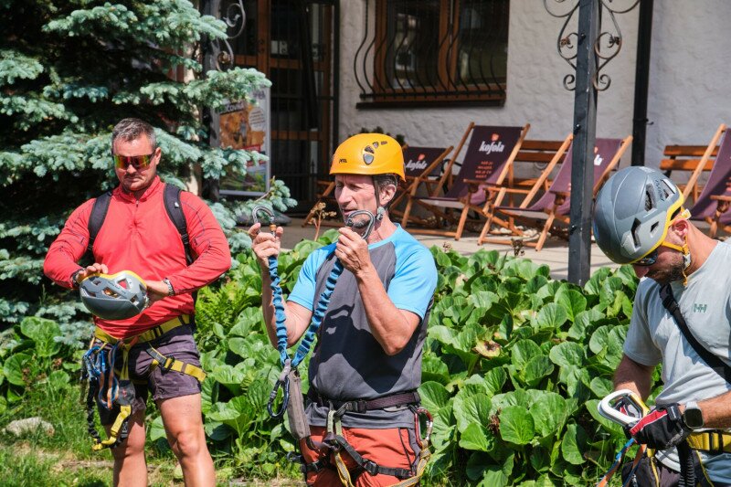 Via ferrata a Skalka-sziklán